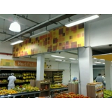 preço de sinalização supermercado Rio Pequeno