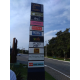 totem para anúncios preço Parque São Rafael