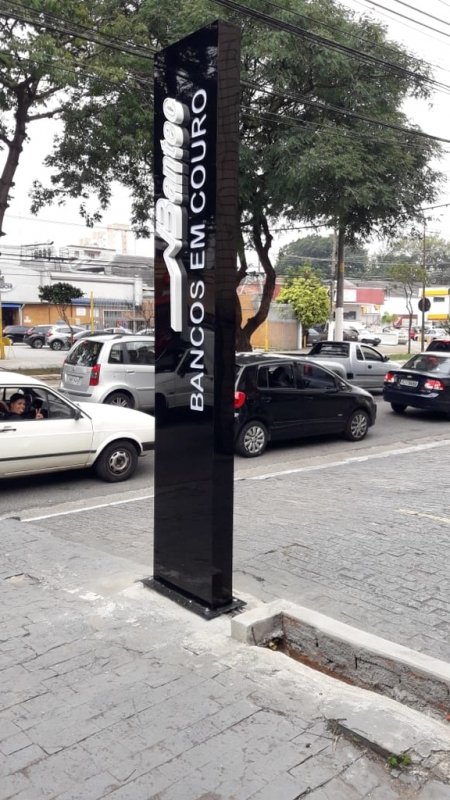 Totem Fachada Preço Guarulhos - Totem Eletrônico