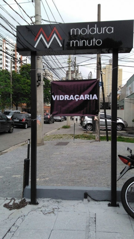 Totens Fachadas Cidade Tiradentes - Totem para Divulgação